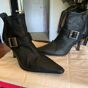 Donald J. Pliner Black Ankle Bootie